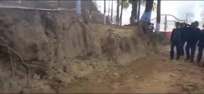 More footage of Myanmar BGP members who fled to Bangladesh.BGB members disarmed them.