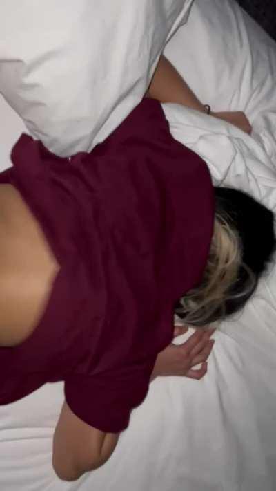 She loves taking BWC while her hubby is at work