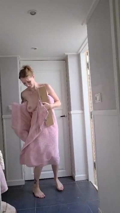 Expected, but not by the delivery guy haha