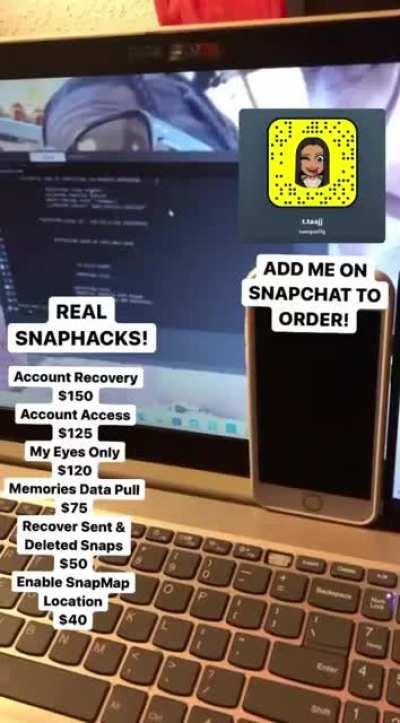 anybody here need account hacks? hit naequality on snapchat to order. 48k tele link in comments