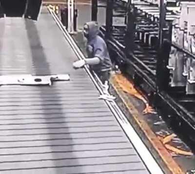 I’m going to gag myself so i can go home for the day lmfao he got fired shortly after