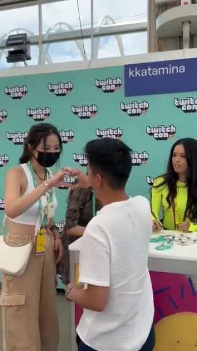 Valkyrae at TwitchCon