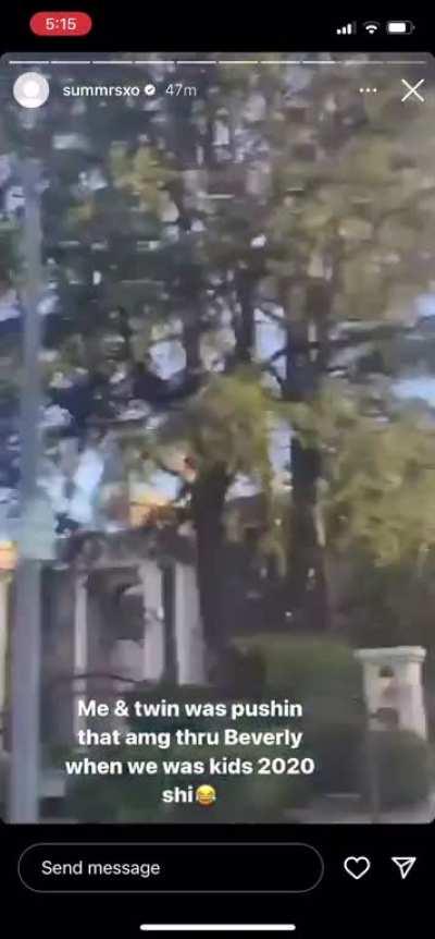 Summrs reminiscing bout yeat