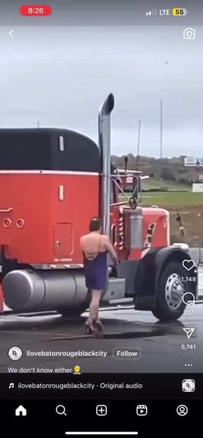 Imma assume he lost a bet…..