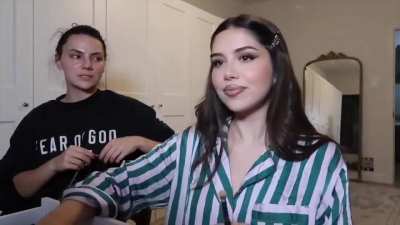 Dafne Keen Amanda Diaz's vlog clip 3