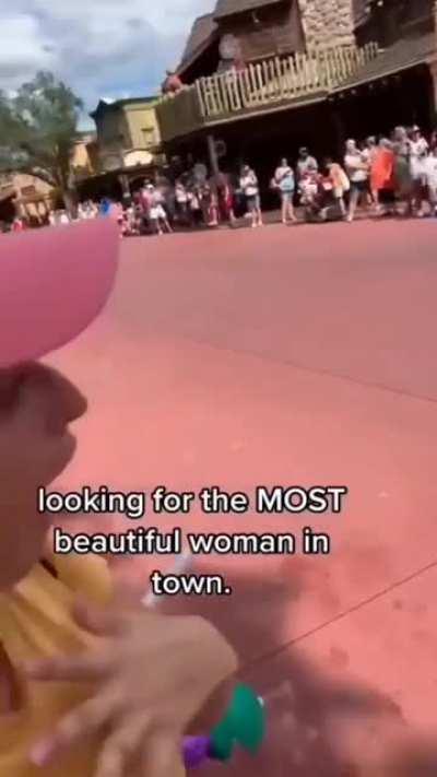 Why did Gaston drag her like that