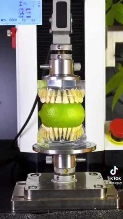 Thanks, I Hate Teeth On A Hydraulic Press