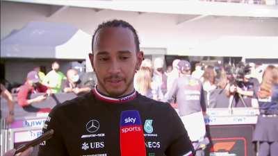 Sir Loois post race Checo comment