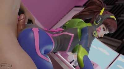 D.va Buttjob