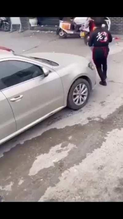 This chinese recycling the food