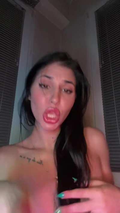 I’m ready for it, but please fuck my ass first! ❤️