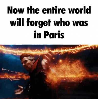 who was actually in Paris?