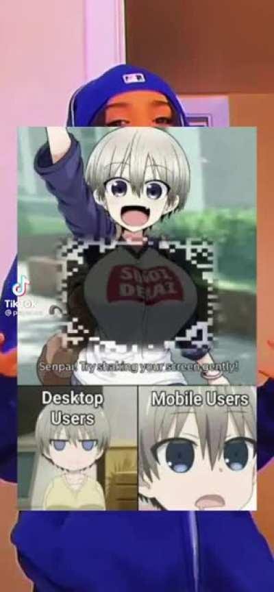 Shake it but don't to hard