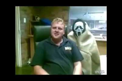 Thats why they call him scream