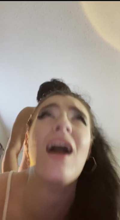 The only thing I love more than a good pounding is knowing people are watching it 💦 [oc]