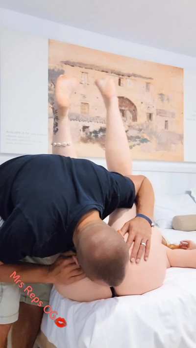 Preparing my pussy for a pounding