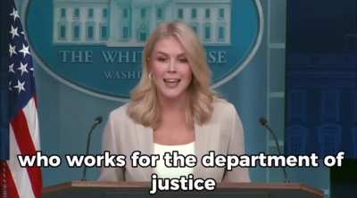 White House Press Secretary Karoline Leavitt’s response to the Trump administration ignoring a judge’s order, which led to an ‘administrative error’ in deporting a Maryland man