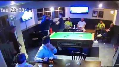 He just couldn't wait for his turn