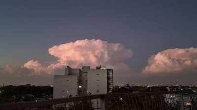 Video de la tormenta de ayer