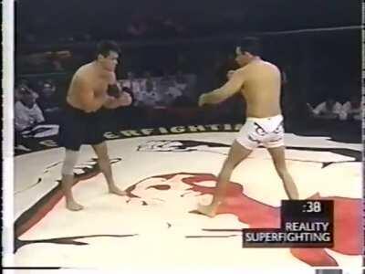 A little #TBT for you. When Renzo went against Taktarov