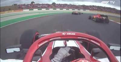 Kimi Räikkönen’s impressiv first lap and a half