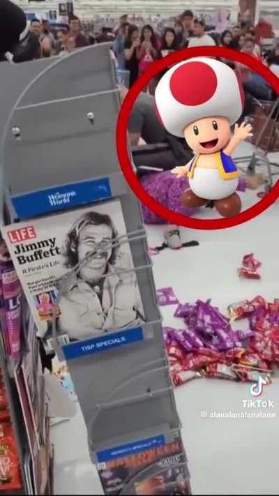 UMMMM. guys??? Is that a Mario reference 