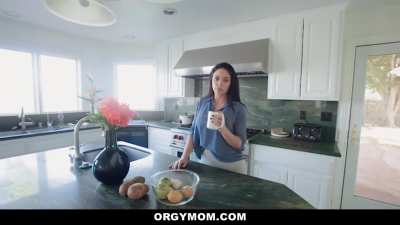 Mom Teaching Her Little Guy to Please a Woman