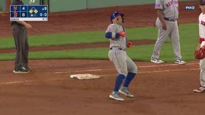 [Highlight] Garza gives up a base hit to Alverez, Pete Alonso scores