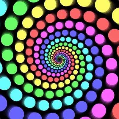 A beautiful, spiraling abyss