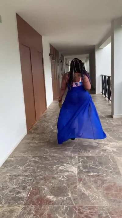 All day long........