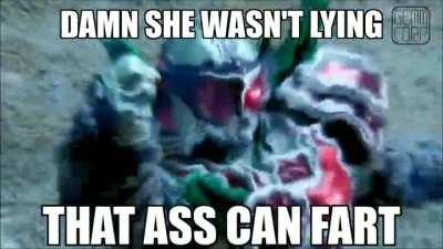 That ass can fart! (twitter @GemmCorp)