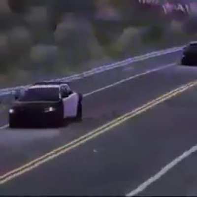 cuttin the inside of that curve my boy is SPEED