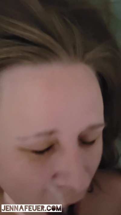 His cum was a suprise