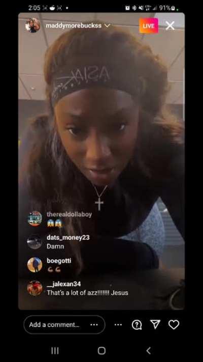 maddy jump roping big booty part 2