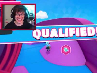 random sounds in the latest fall guy video