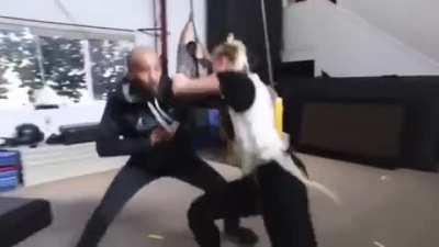 Joanna Bennet's stunt concept video for 'Captain Marvel' is something else