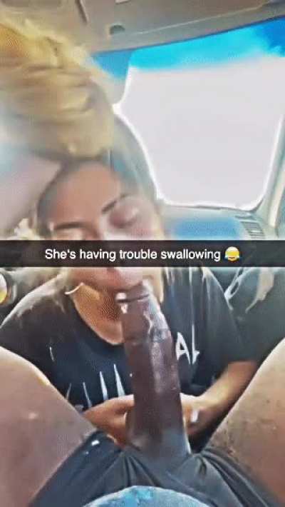 Your sister is learning how to swallow your bully‘s massive loads