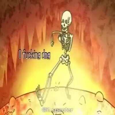 ooh spooky skelitone