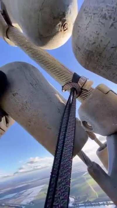 Working on high towers