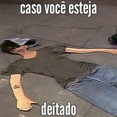 Reflita sobre isso...