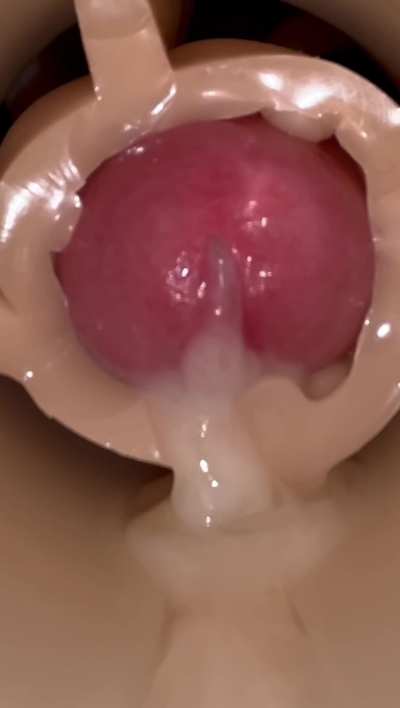 Pulsing inside the Fleshlight