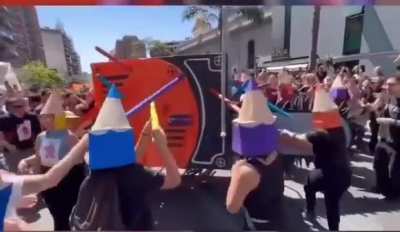 Protest in Argentina over cuts to universities against President Javier Milei