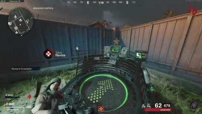 Save a teammate with landing pads