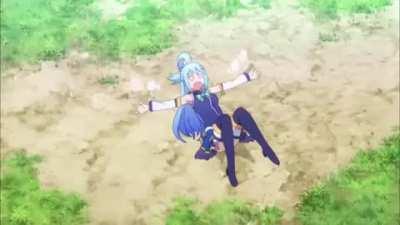 Getting run over by a herd of something