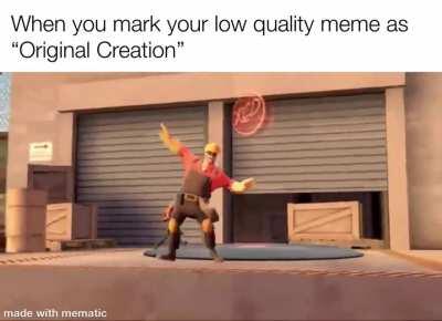 Can’t take it down if it’s not a meme