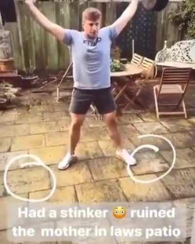 Ruining your mother-in-law’s patio