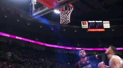 [highlight] Nurkic essentially ends the game with the flagrant elbow on hartenstein