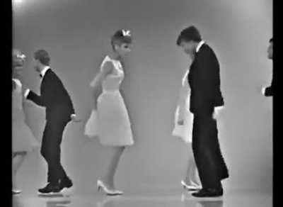 Dancing in the 60s with music from the 90s