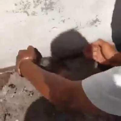 Man returns baby to Mother