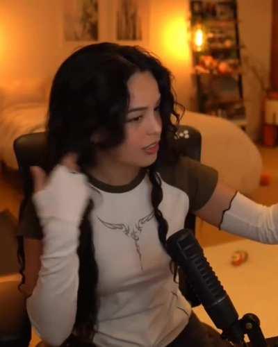 Rae looking good in Jodi's merch